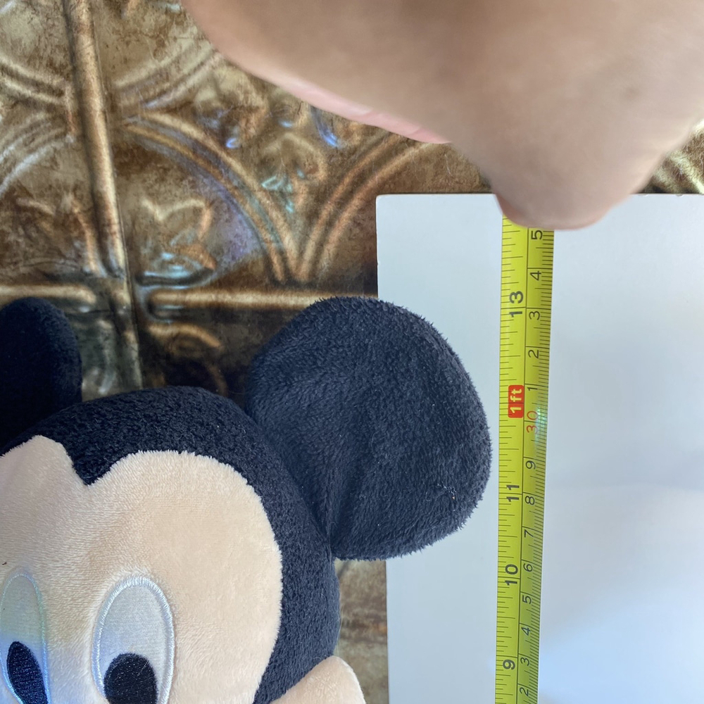 Disney Plush Mickey Mouse Just Play Blue Pajamas Rainbows Hearts 18” 2022 - Picture 8 of 10
